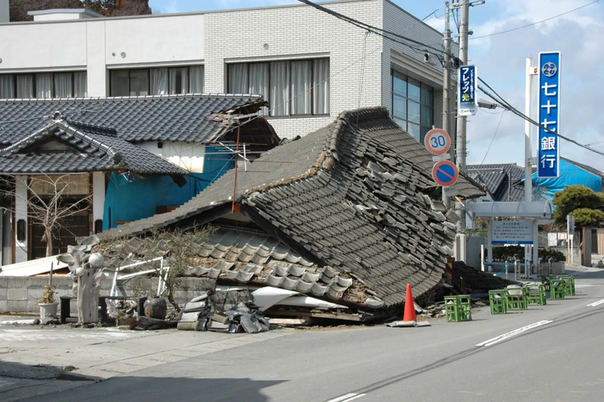 地震による建物倒壊にはタイプがある
